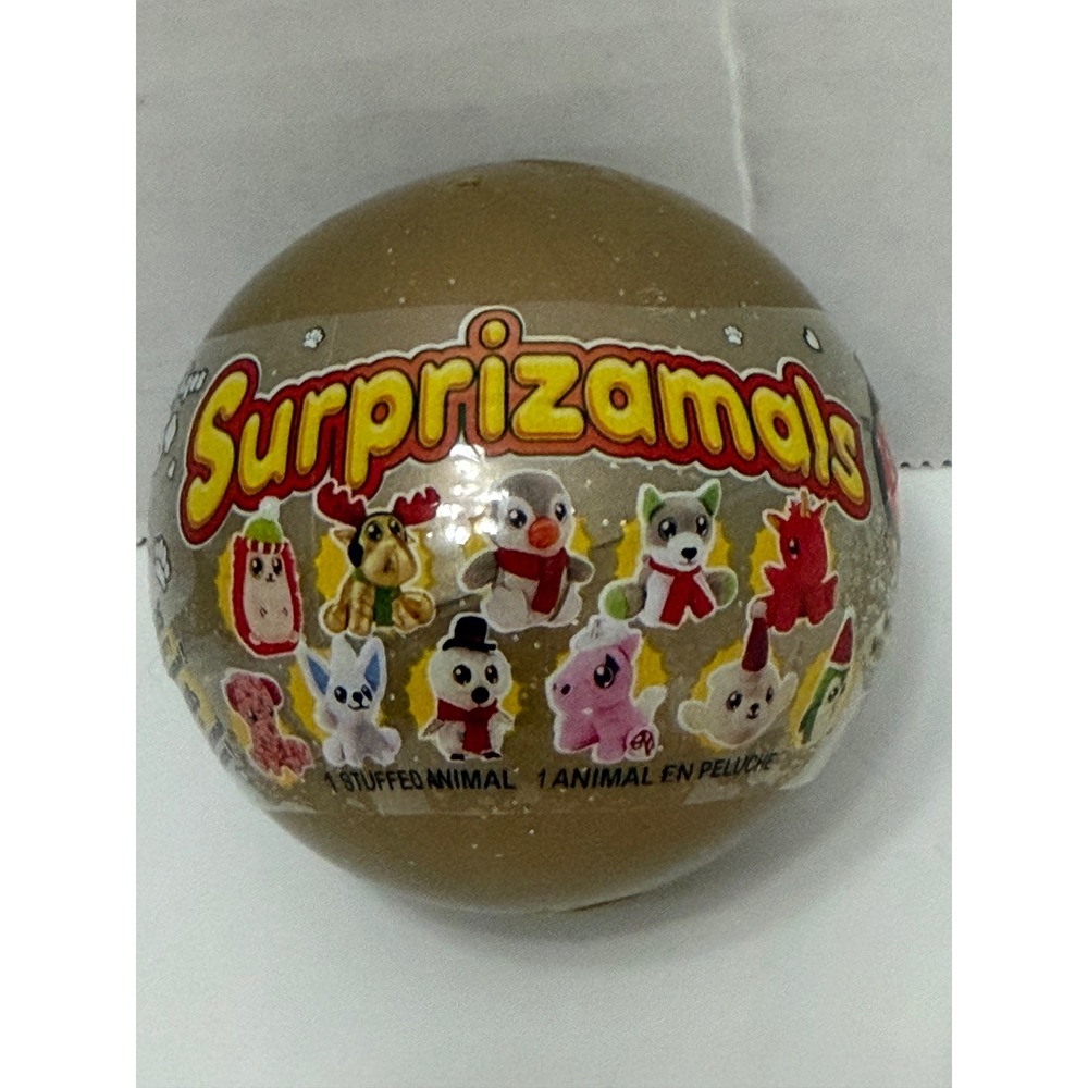Surprizamals‎ Holiday Series 2 Mystery Plush Blind Ball Beverly Hills Teddy Bear
